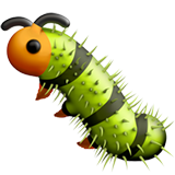 Emoji caterpillar