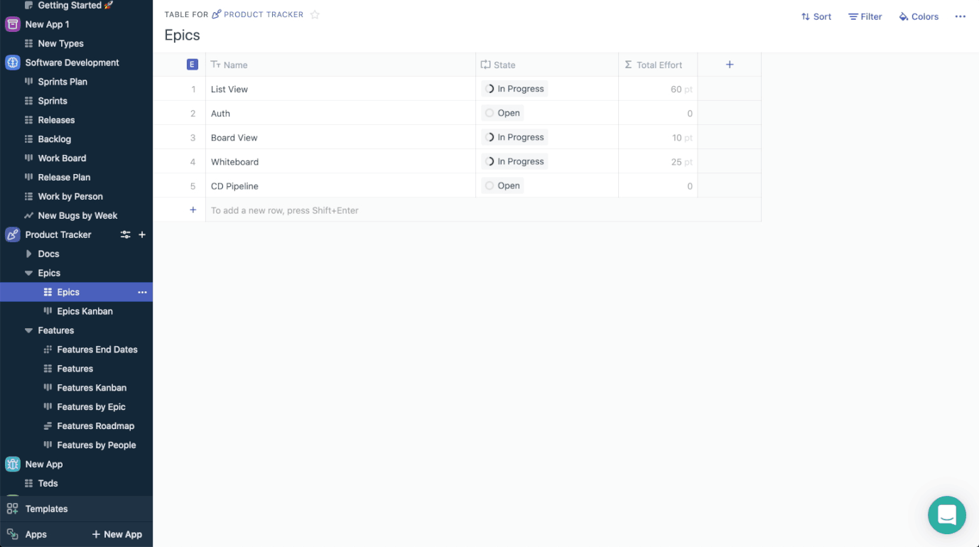 Calendar and Timeline setup