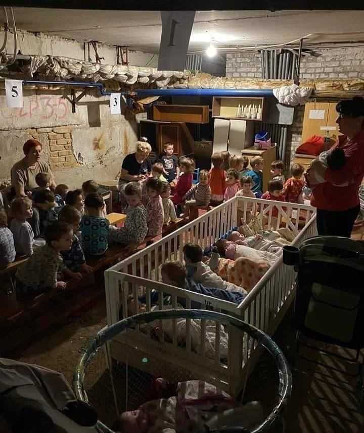 Shelter in Kropyvnytskyi. Most children here are orphans...