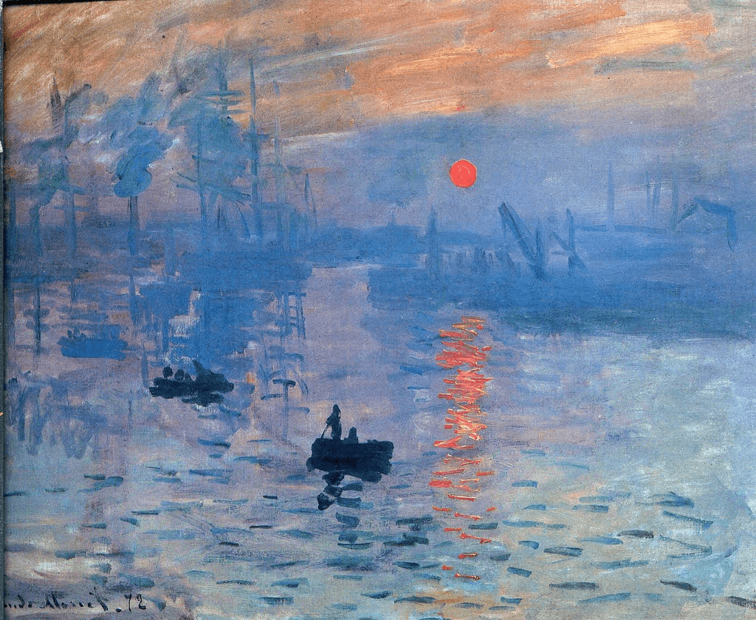 Claude Monet. Impression. Sunrise. 1872