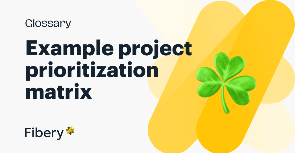 Example Project Prioritization Matrix