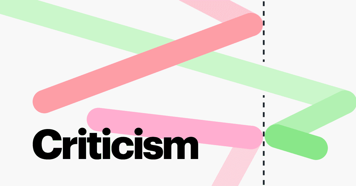 How to accept criticism