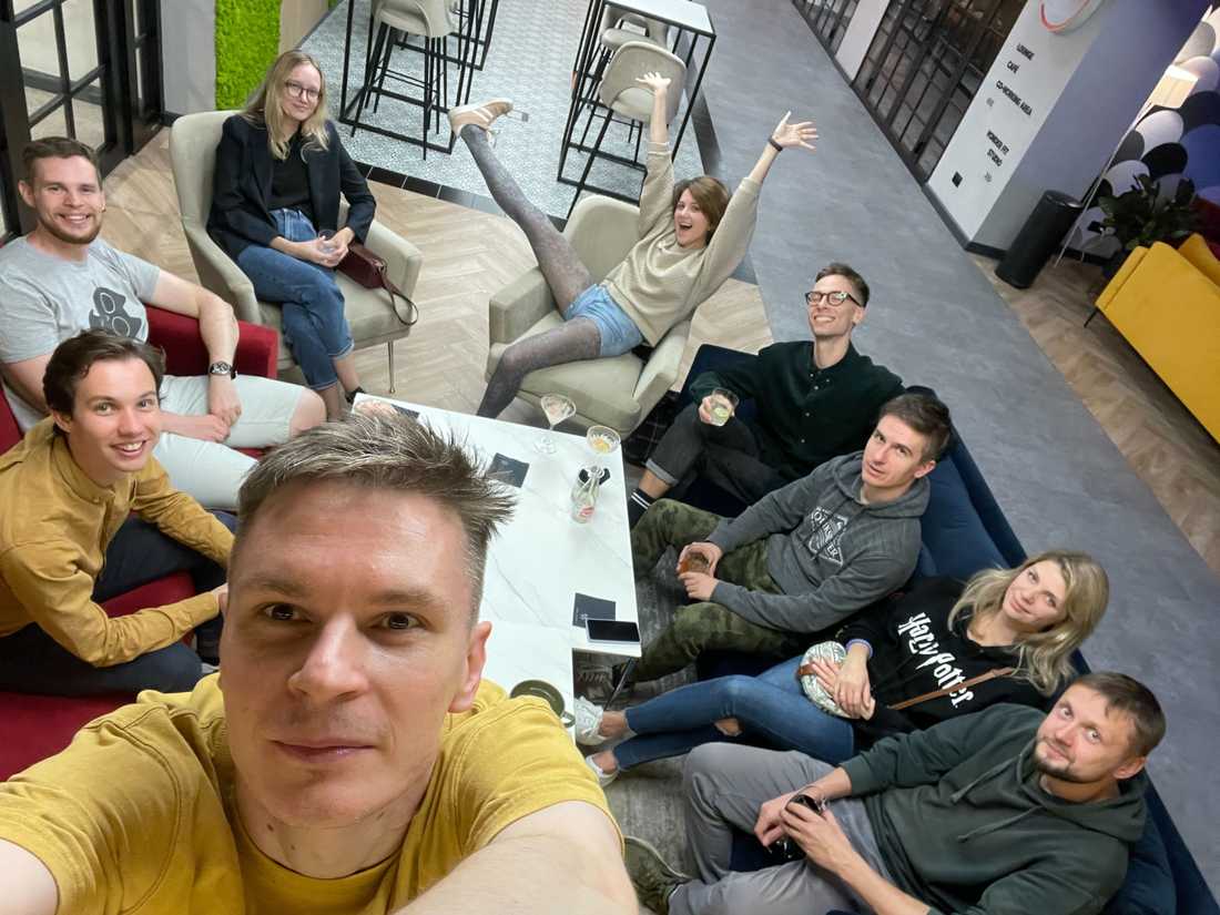 Fibery team in Poland (majority)