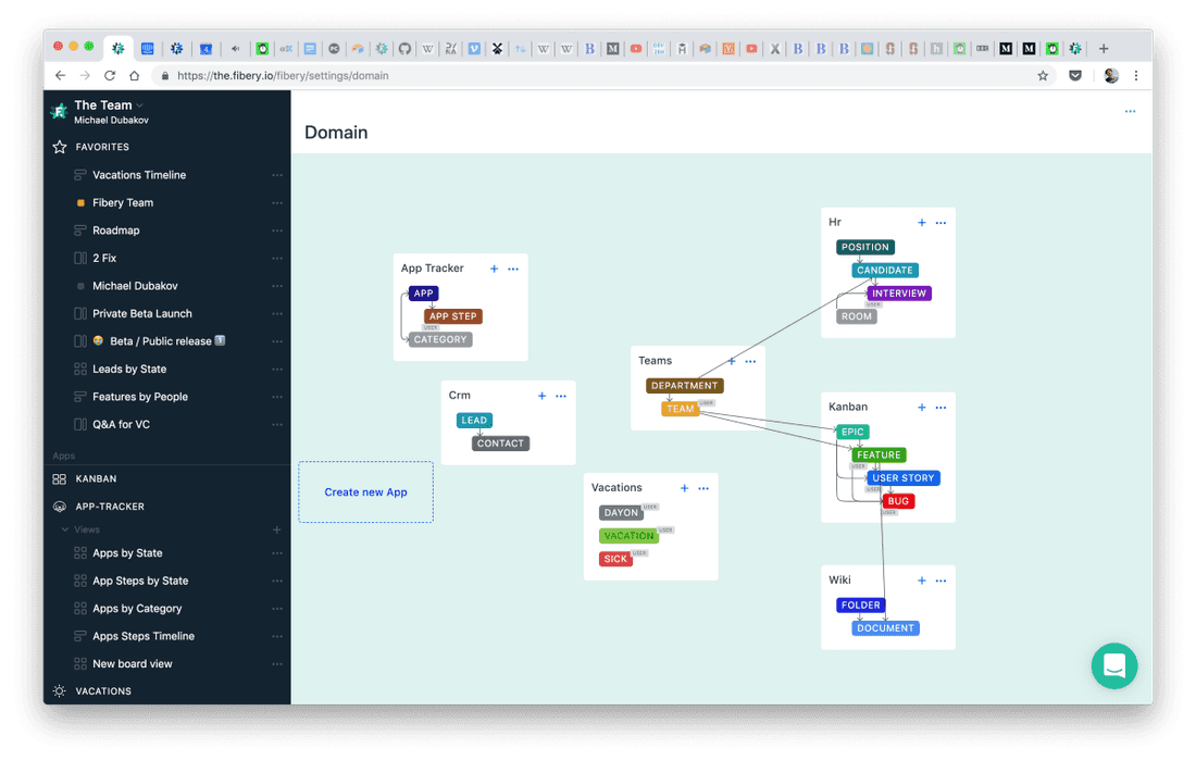 In future this will be a screen for Apps creators. LEGO for business apps.