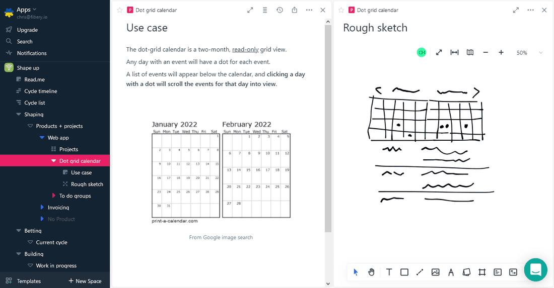 Shaping the project