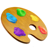 Emoji artist-palette