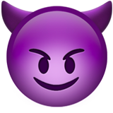 Emoji devil-smiling