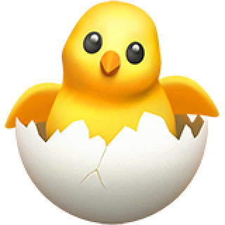 Emoji hatching-chick