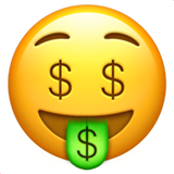 Emoji money-face