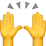 Emoji raising-hands