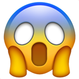 Emoji scream