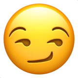 Emoji smirking-face