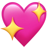 Emoji sparkle-heart