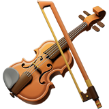 Emoji violin